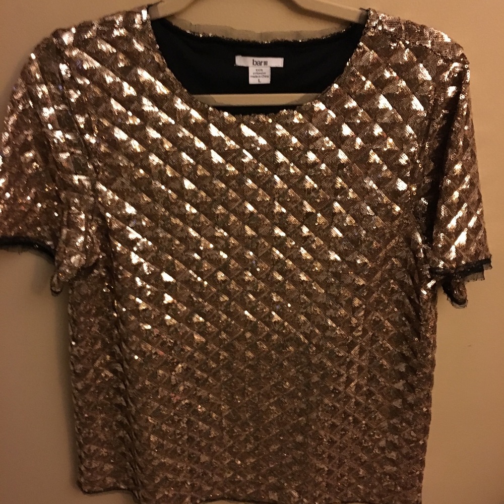 Sequined top